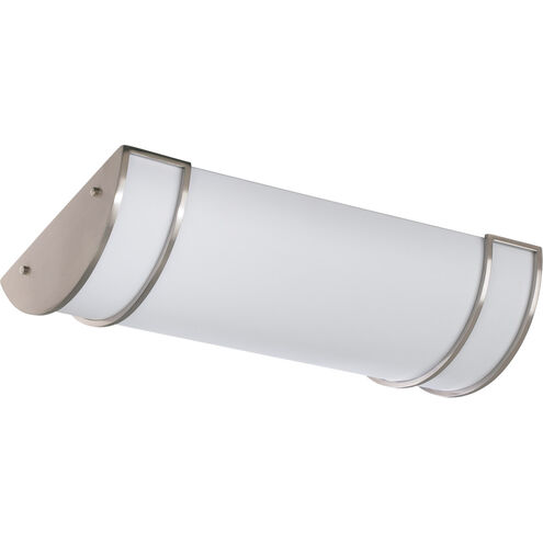 Fort Worth LED 11.75 inch Satin Nickel Flush Mount Ceiling Light
