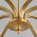Chantelle 8 Light 40 inch Brushed Brass Chandelier Ceiling Light