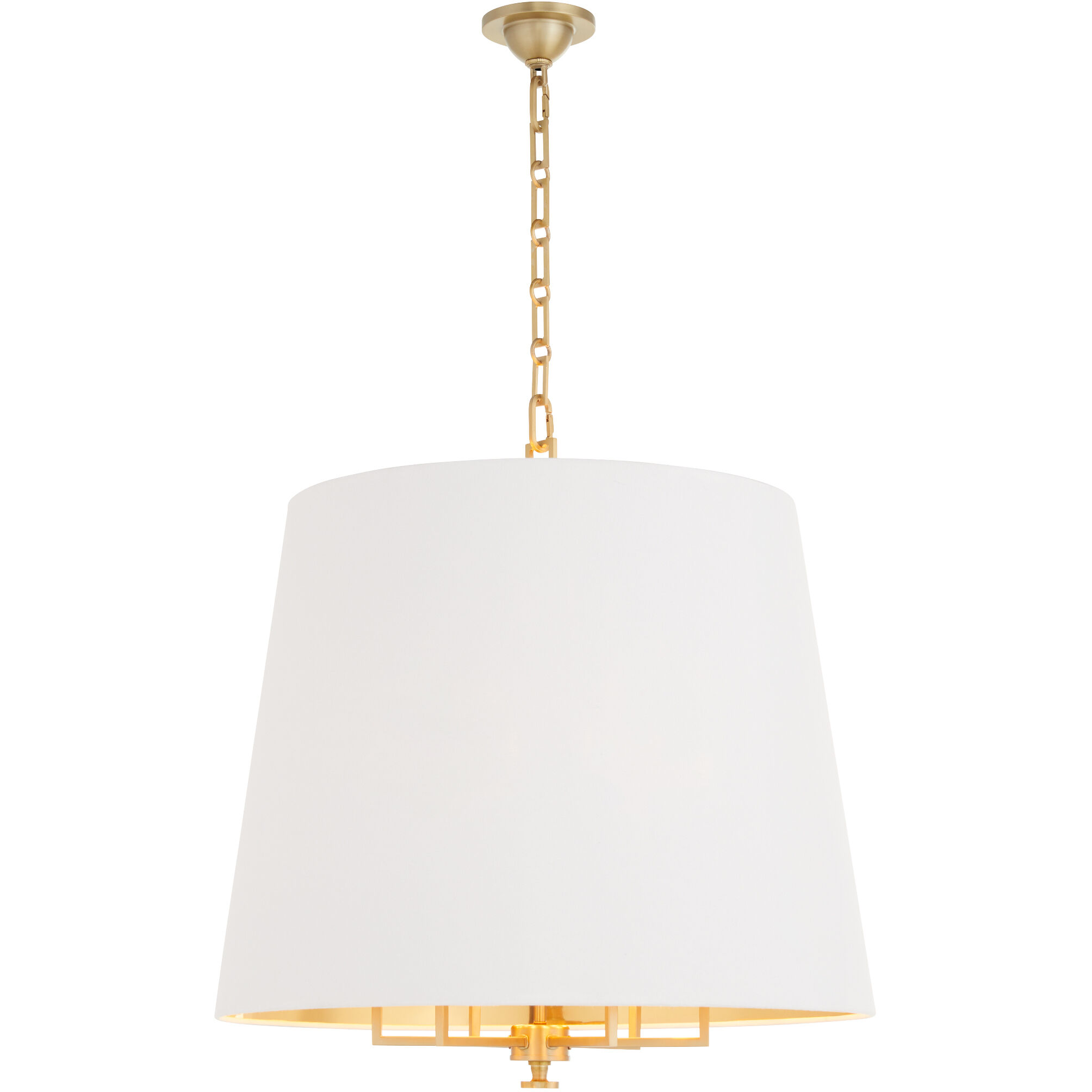 Karnes 6 Light 26 inch Aged Brass Pendant Ceiling Light