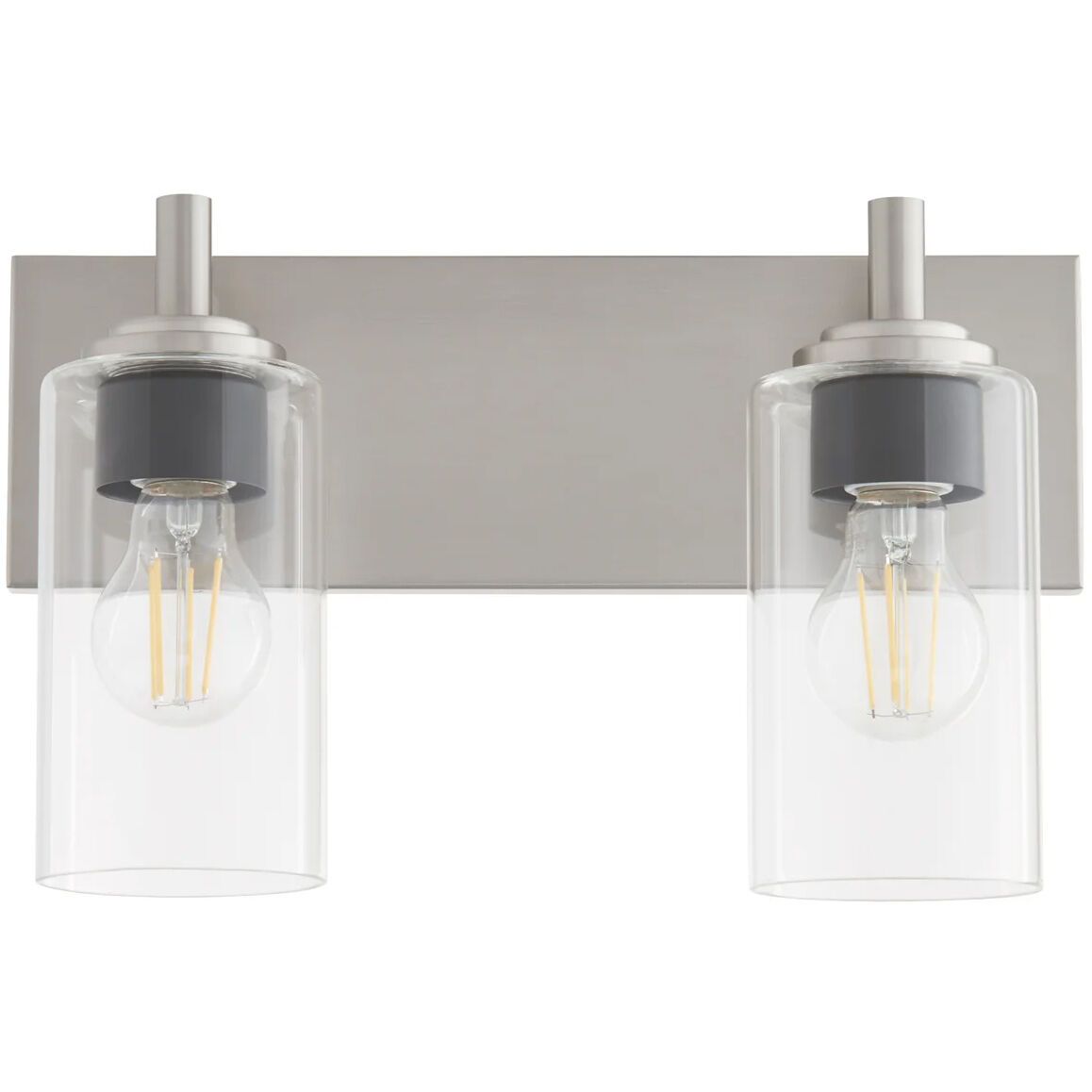 Fallstaff 2 Light 14.5 inch Satin Nickel Vanity Light Wall Light