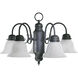 Fort Worth 5 Light 20 inch Old World Chandelier Ceiling Light