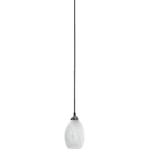 Fort Worth 1 Light 6 inch Satin Nickel Mini Pendant Ceiling Light