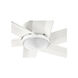Titus 80 inch Studio White Ceiling Fan