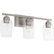 Wallinger 3 Light 21 inch Satin Nickel Vanity Light Wall Light