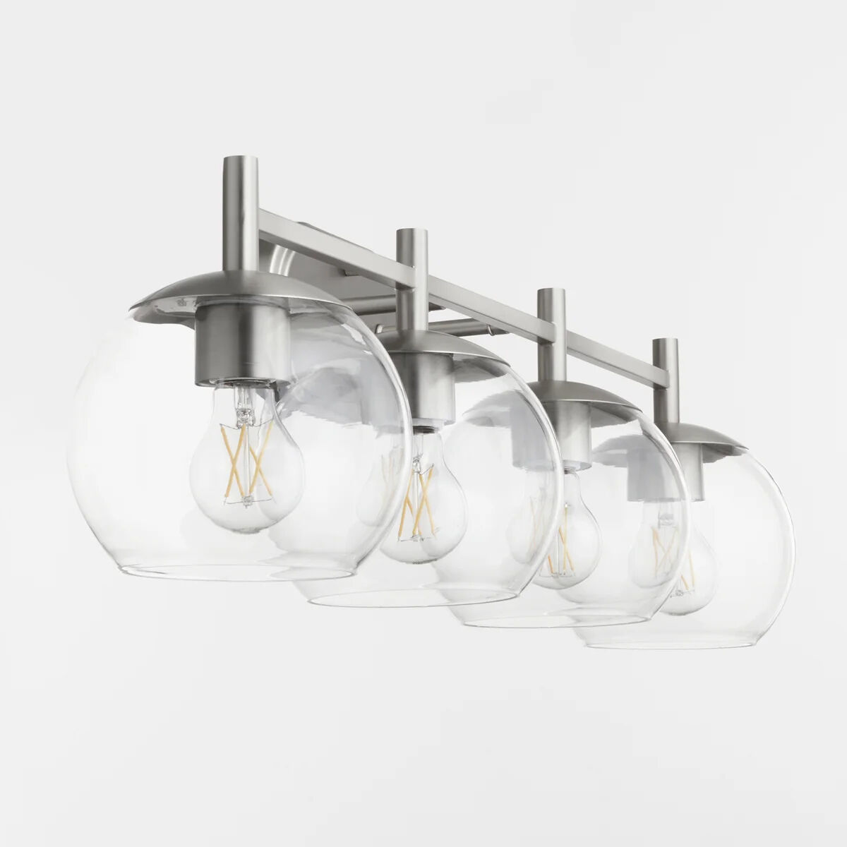 Quorum 578-4-65 Lyon 4 Light 32 inch Satin Nickel Vanity Light