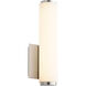 Fort Worth LED 5.13 inch Satin Nickel Wall Sconce Wall Light