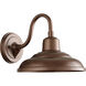 Fort Worth 1 Light 11 inch Oiled Bronze Outdoor Wall Mount