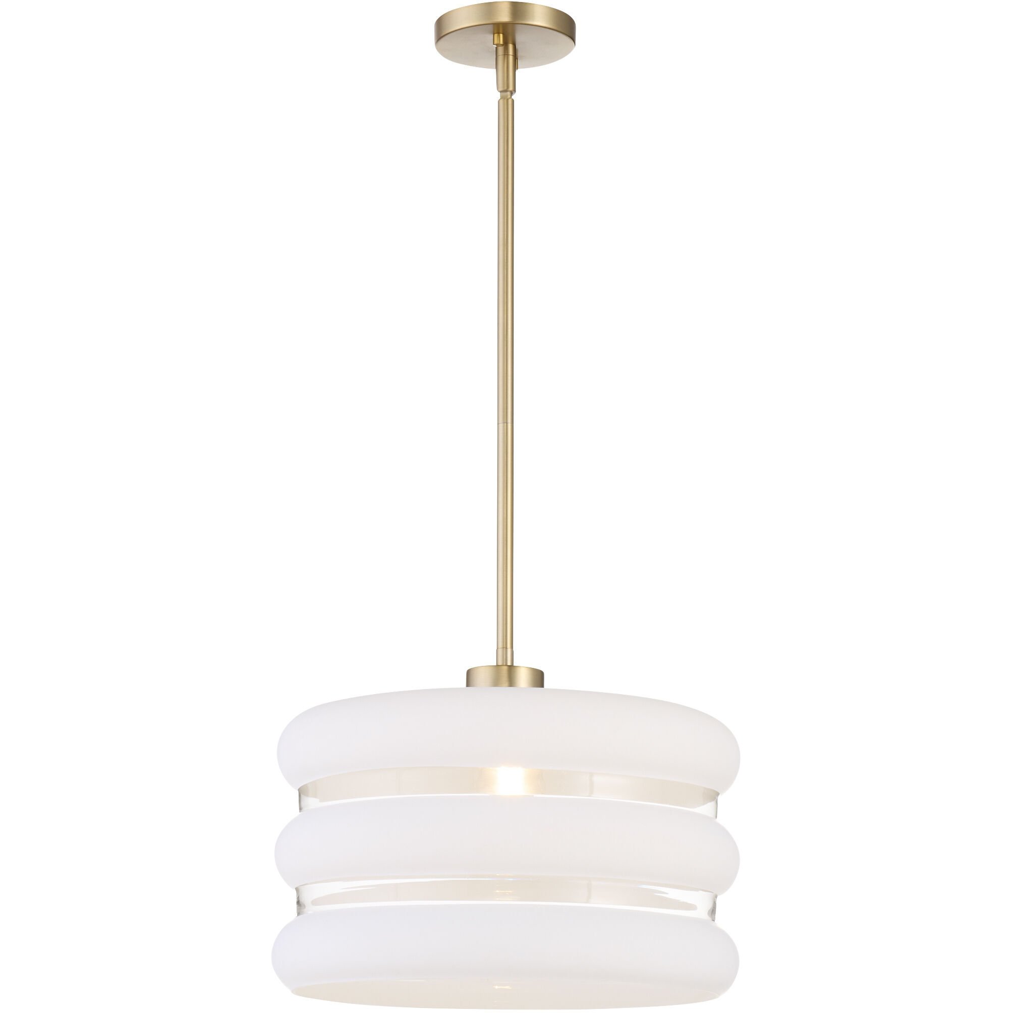 Gillis 1 Light 16 inch Aged Brass Pendant Ceiling Light