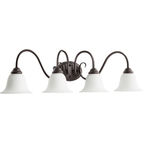 Spencer 4 Light 34 inch Oiled Bronze Vanity Light Wall Light