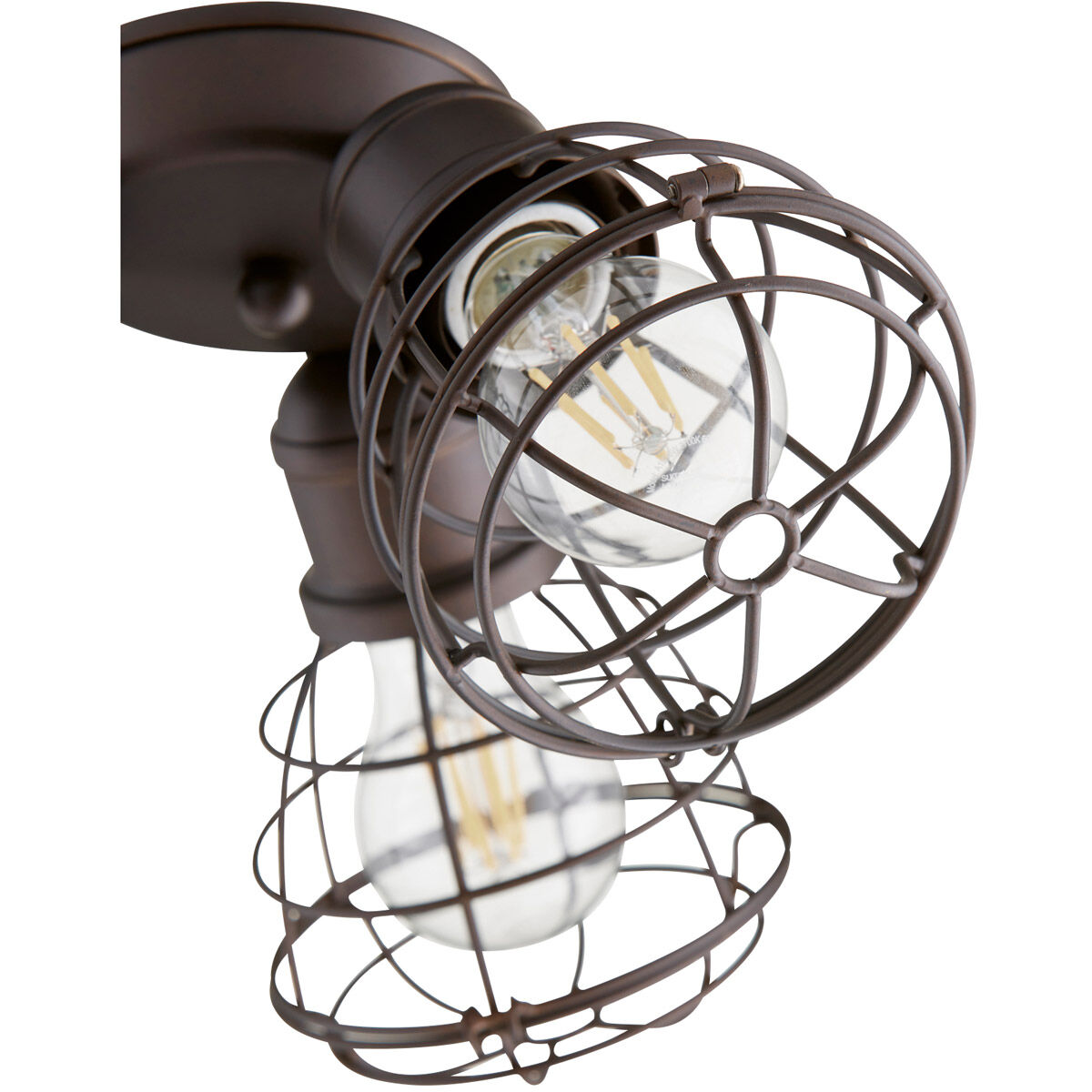 Fort Worth LED Oiled Bronze Patio Fan Light Kit