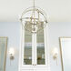 Celeste 4 Light 19 inch Polished Nickel Chandelier Ceiling Light, Sphere