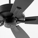 Ovation Patio 52 inch Matte Black Patio Fan