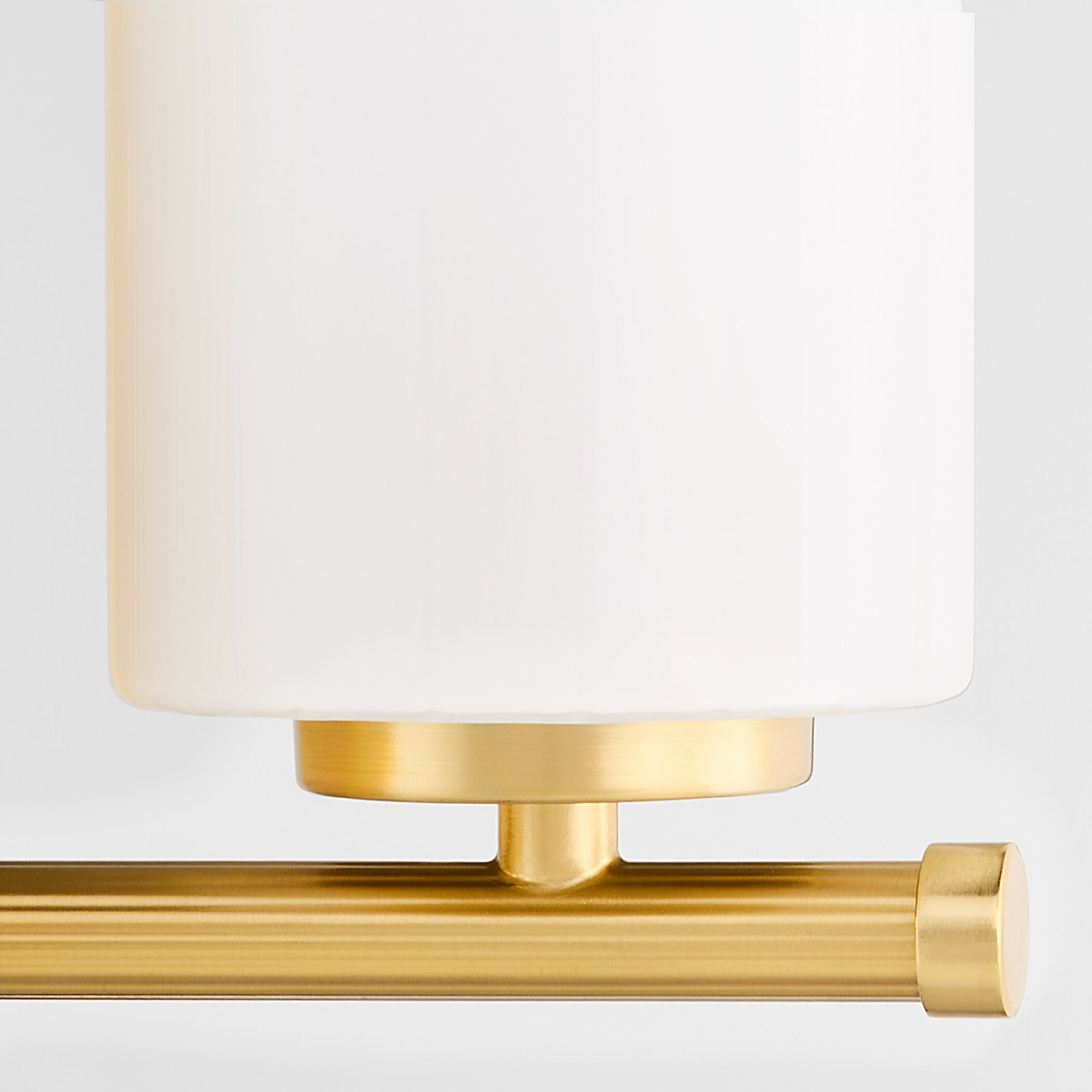 Belinder Wall Mount Wall Light in Aged Brass