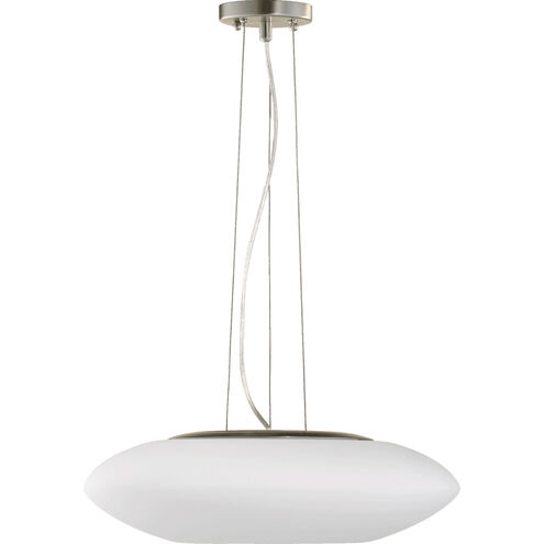 Fort Worth 3 Light 20 inch Satin Nickel Pendant Ceiling Light