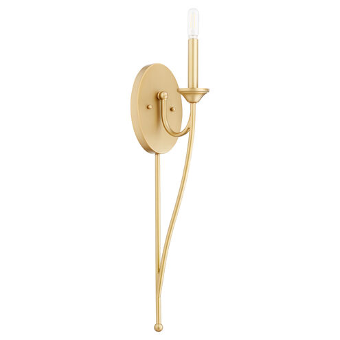 Brooks Wall Sconce Wall Light in Aged Brass