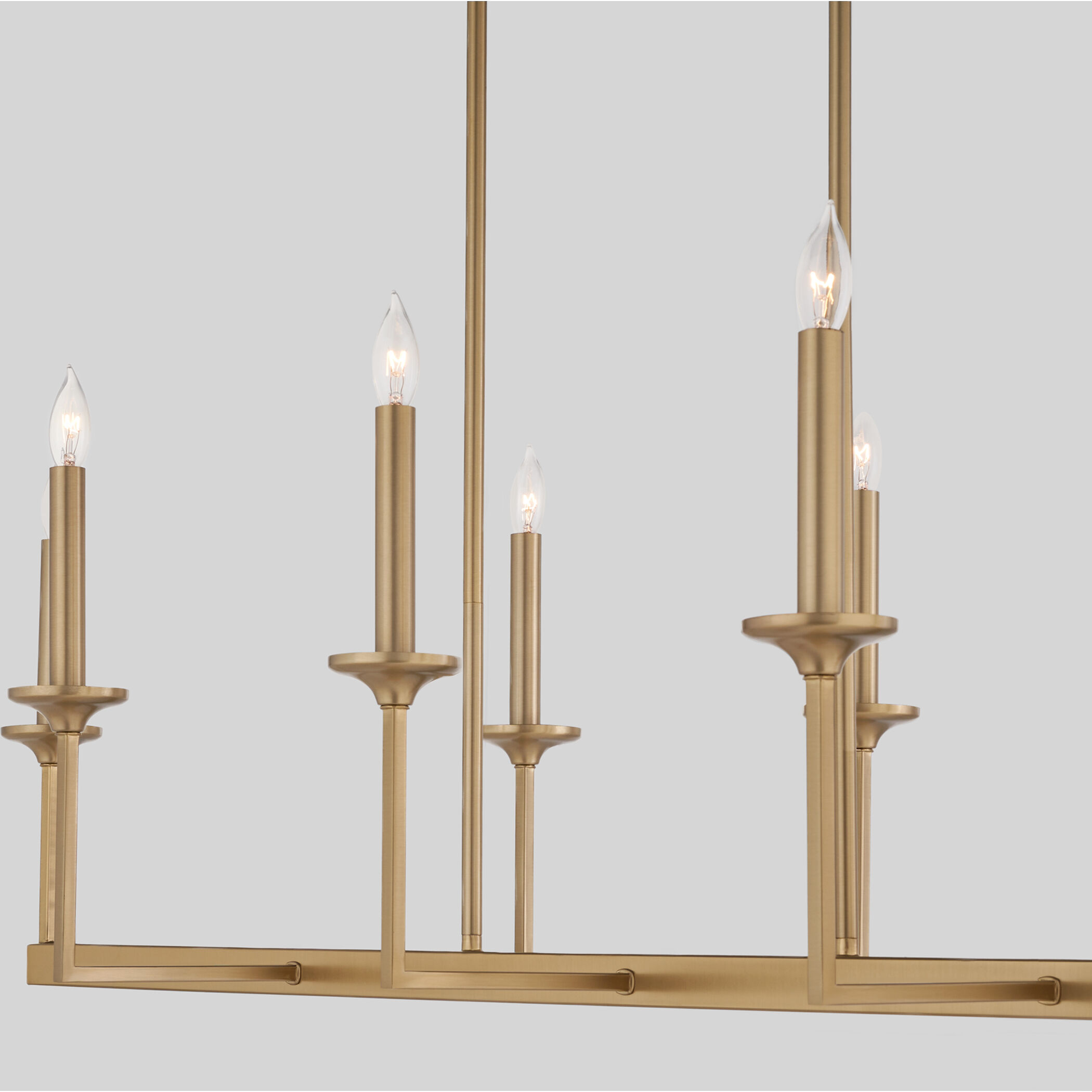 Eldorado 8 Light 18 inch Aged Brass Chandelier Ceiling Light