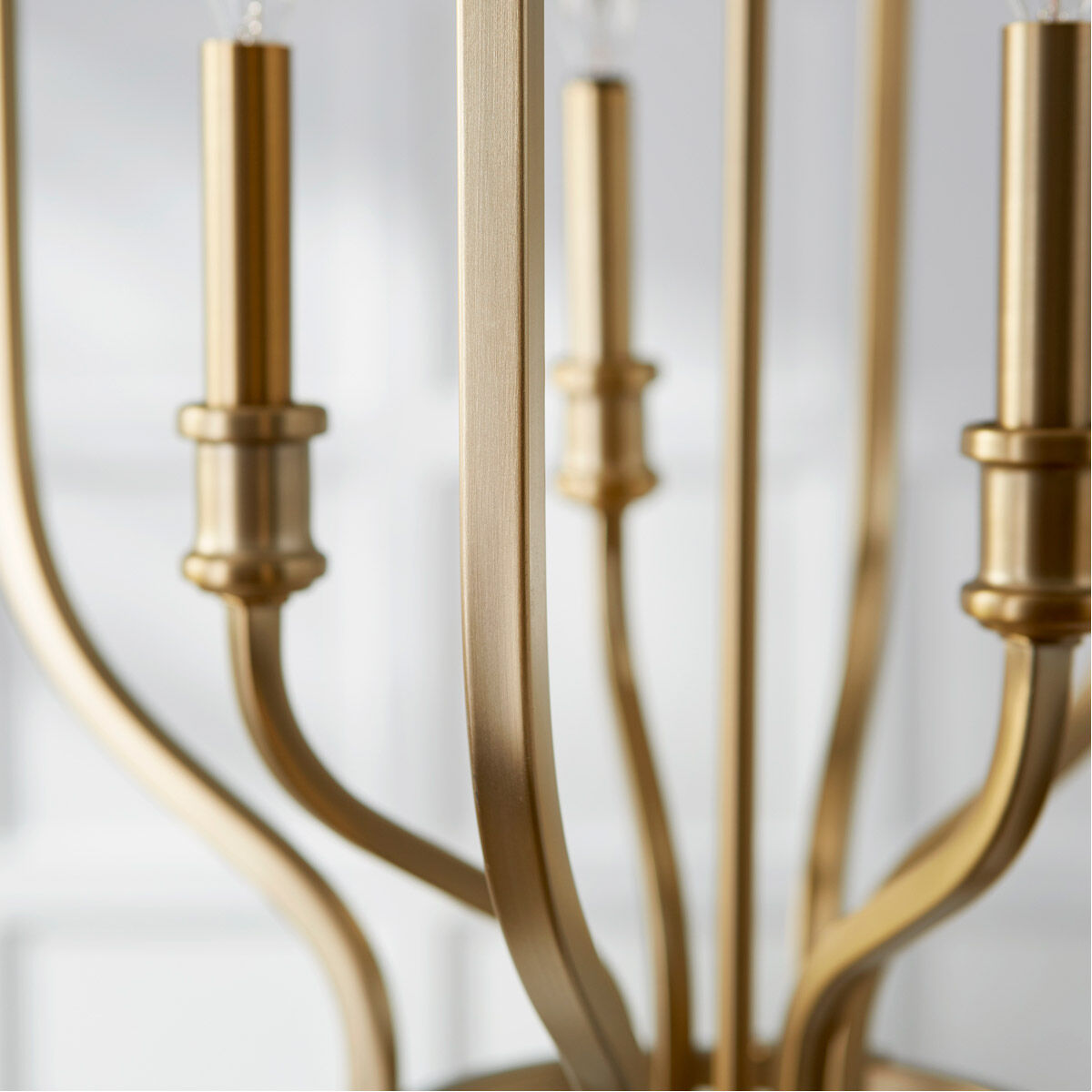 Richmond 4 Light 18 inch Aged Brass Mini Chandelier Ceiling Light