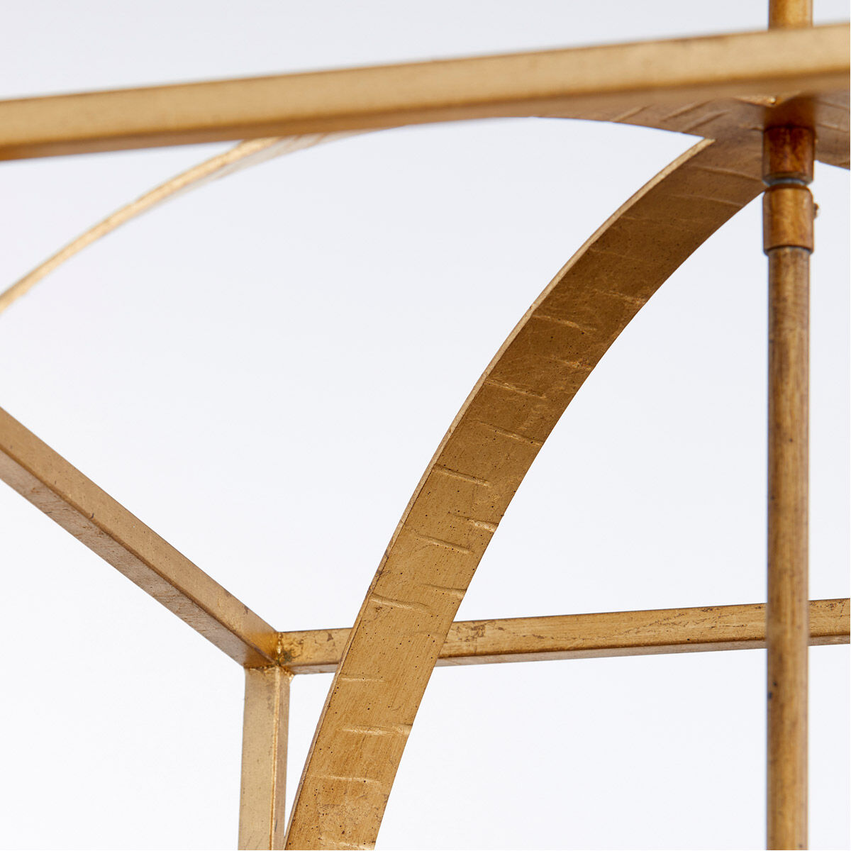 Fort Worth 6 Light 18 inch Gold Leaf Pendant Ceiling Light