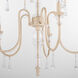 Clasica 5 Light 27 inch Washed Oak Chandelier Ceiling Light