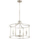 Olympus 5 Light 21 inch Satin Nickel Nook Ceiling Light