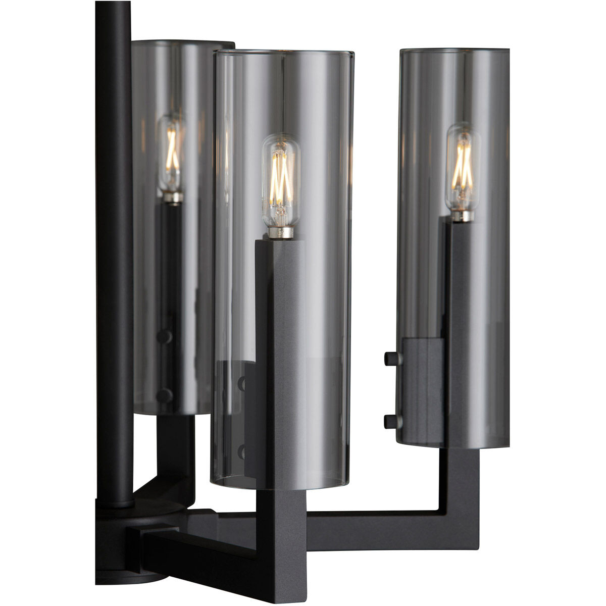 Harbin 5 Light 23 inch Noir Chandelier Ceiling Light