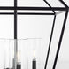 Odeon 4 Light 18.75 inch Matte Black Pendant Ceiling Light