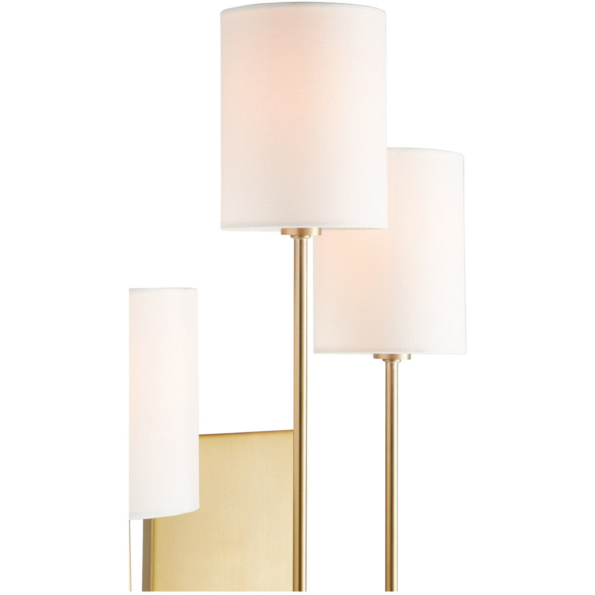 Harmony 3 Light 13 inch Aged Brass Wall Mount Wall Light