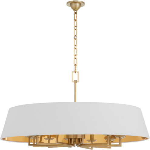 Karnes 12 Light 36 inch Aged Brass Pendant Ceiling Light