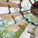 Windmill 60 inch Oiled Bronze with Weathered Oak Blades Outdoor Ceiling Fan