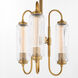 Whitmire 13.25 inch Brushed Brass Pendant Ceiling Light