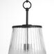 Providence 1 Light 19.5 inch Matte Black Pendant Ceiling Light