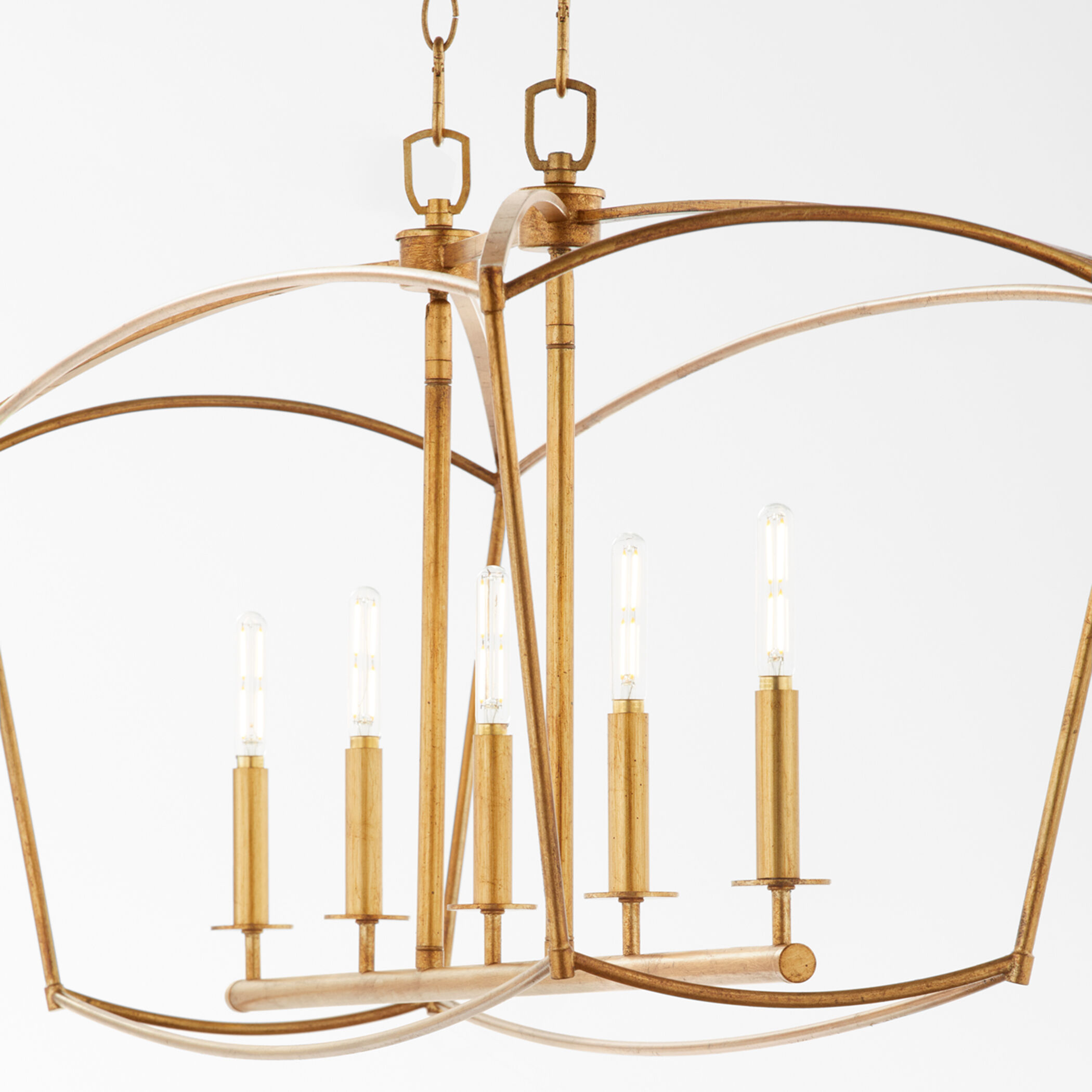 Feiss thayer 5 light linear chandelier discount