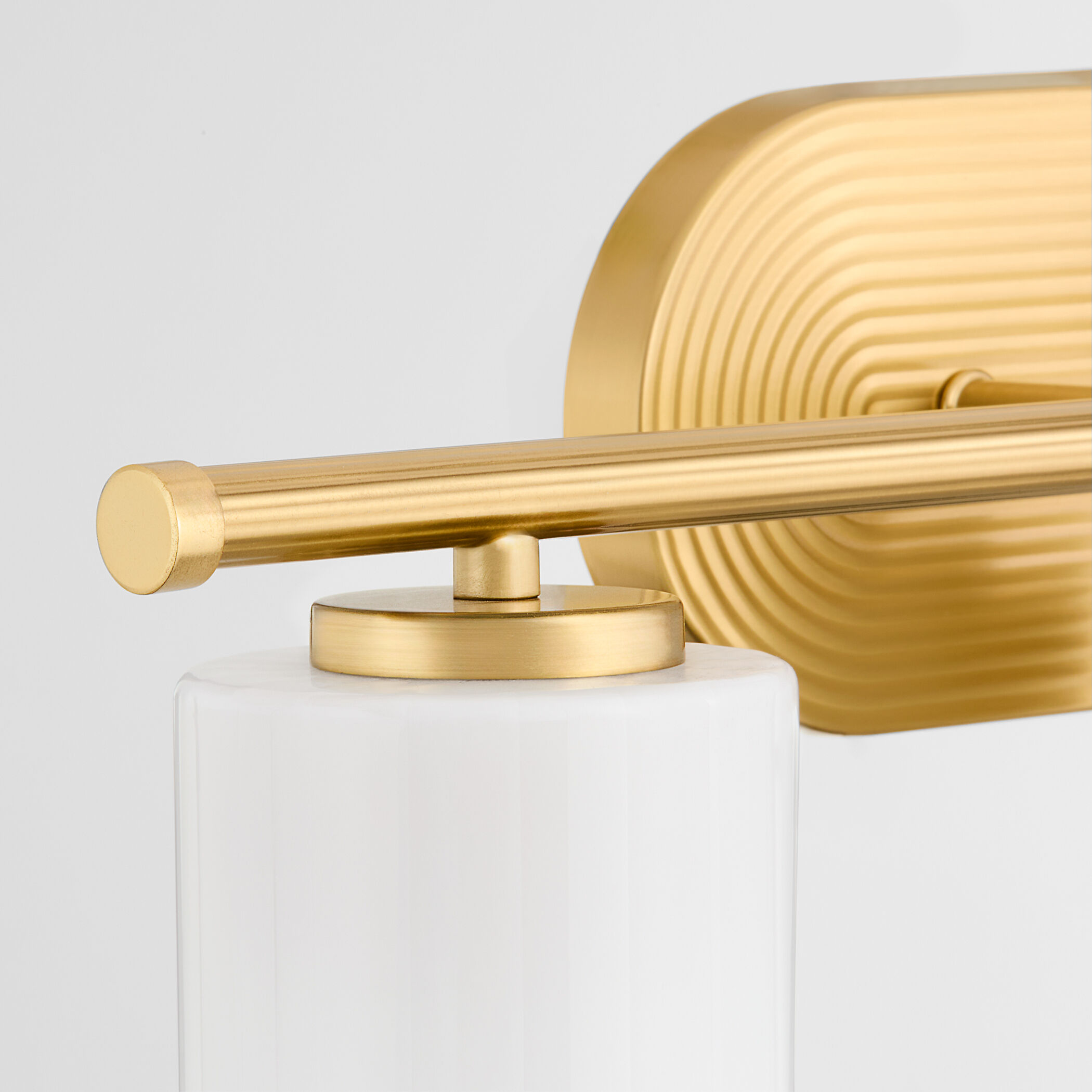 Belinder 3 Light 24 inch Aged Brass Vanity Light Wall Light