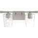 Goodwin 2 Light 19.13 inch Satin Nickel Vanity Light Wall Light