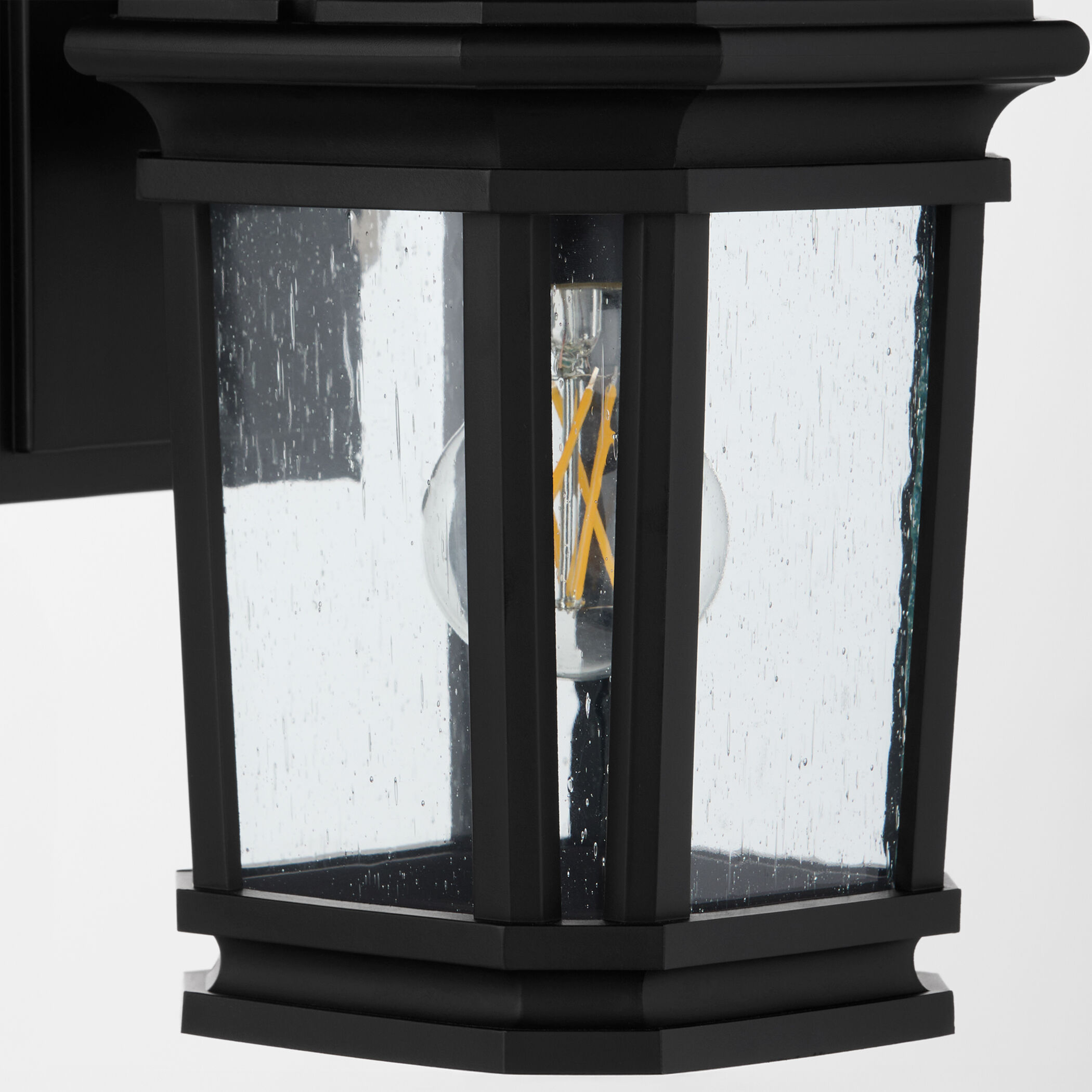 Murphy 1 Light 9.5 inch Matte Black Outdoor Wall Lantern