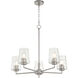 Goodwin 5 Light 27 inch Satin Nickel Chandelier Ceiling Light