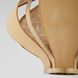 Monroe 3 Light 24 inch Aged Brass Pendant Ceiling Light