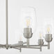 Wallinger 8 Light 32 inch Satin Nickel Chandelier Ceiling Light