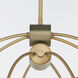 Arpeggio 8 Light 32 inch Aged Brass Chandelier Ceiling Light