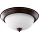 Fort Worth 3 Light 15.50 inch Flush Mount