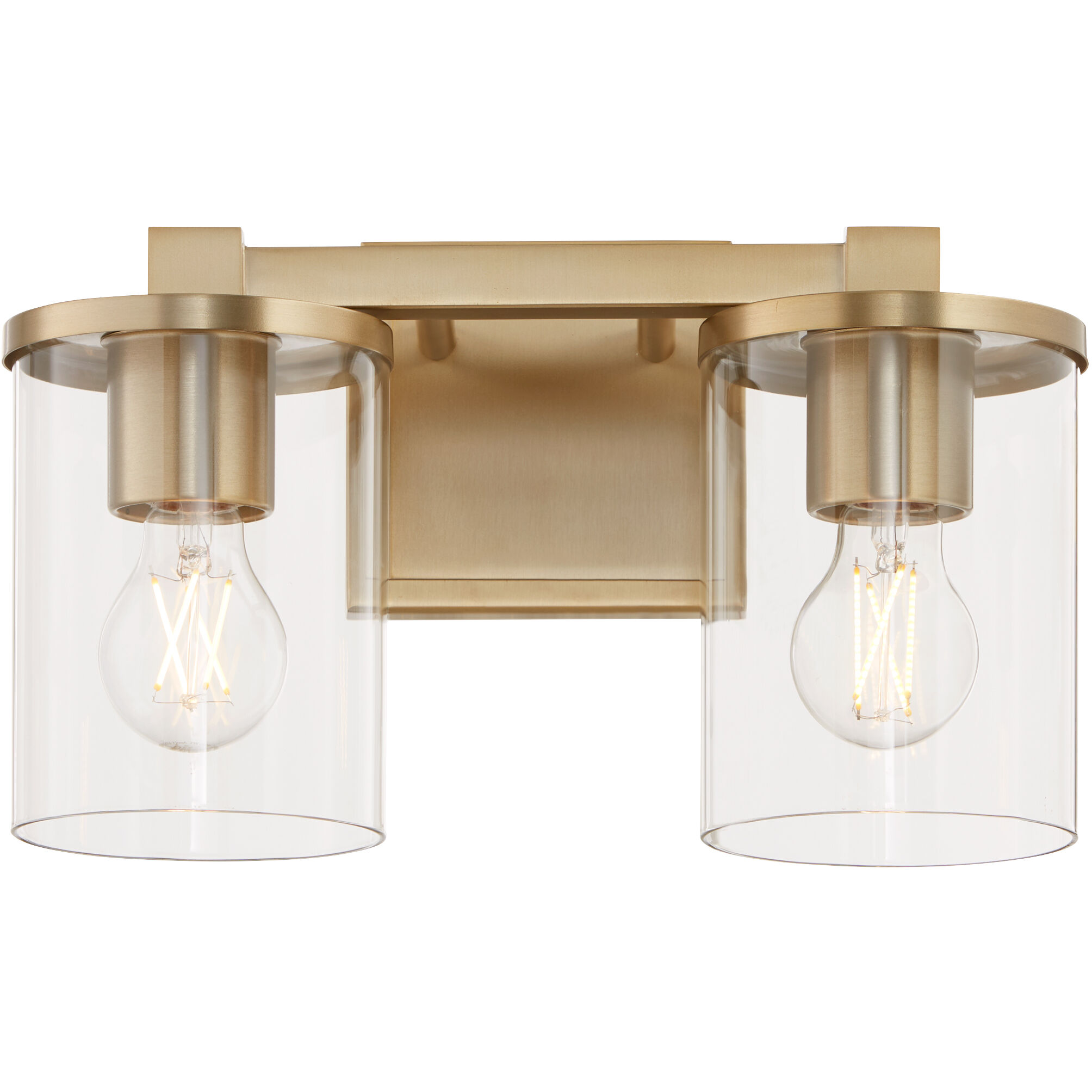 Bolton 2 Light 13.5 inch Aged Brass Vanity Light Wall Light