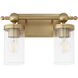 Lee Boulevard 2 Light 14.75 inch Bathroom Vanity Light