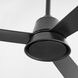 Esquire 58 inch Matte Black Patio Fan