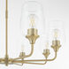 Raymond 8 Light 32 inch Aged Brass Chandelier Ceiling Light