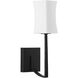 Ayala Wall Mount Wall Light in Matte Black