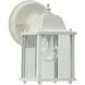 Fort Worth 1 Light 9 inch White Outdoor Wall Lantern