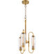 Whitmire 13.25 inch Brushed Brass Pendant Ceiling Light