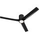 Barrett 56 inch Matte Black Patio Fan