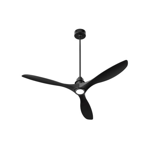 Marino 54 inch Matte Black Ceiling Fan