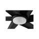 Titus 80 inch Matte Black Ceiling Fan